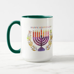 Taza Feliz Hanukkah Mug