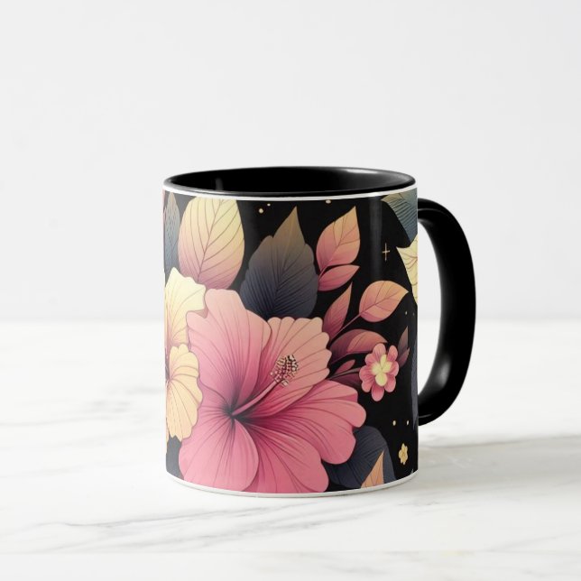 Taza Feliz Hibiscus (Anverso derecho)