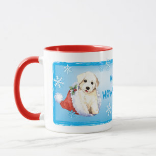 Taza Feliz Howlidays Bichon Mug