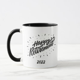 Taza Feliz Jubilación 2022 - Regalo de Jubilación -