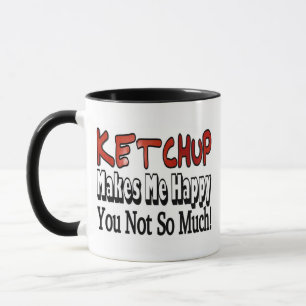 Taza Feliz Ketchup
