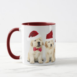 Taza Feliz Mascota de Howlidays Dog Holiday Photo | NAV