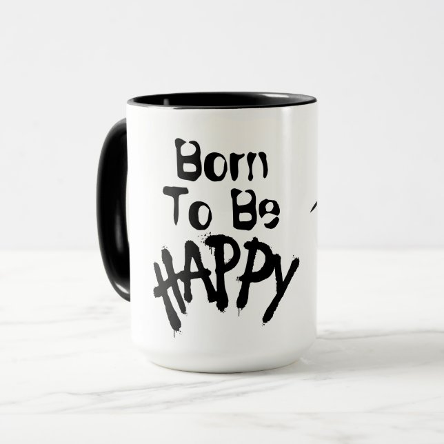 Taza " Feliz " Mug (Anverso izquierdo)