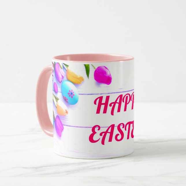 Taza Feliz Mug de Pascua (Anverso izquierdo)