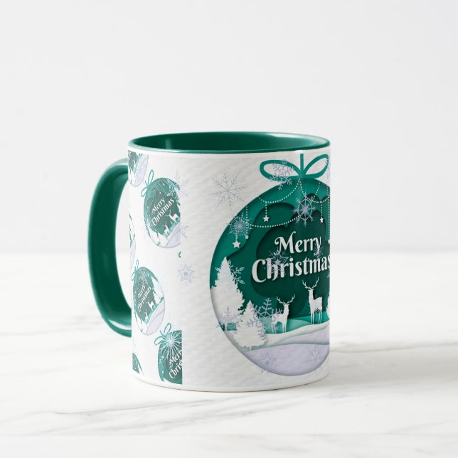 Taza Feliz Navidad (Anverso izquierdo)