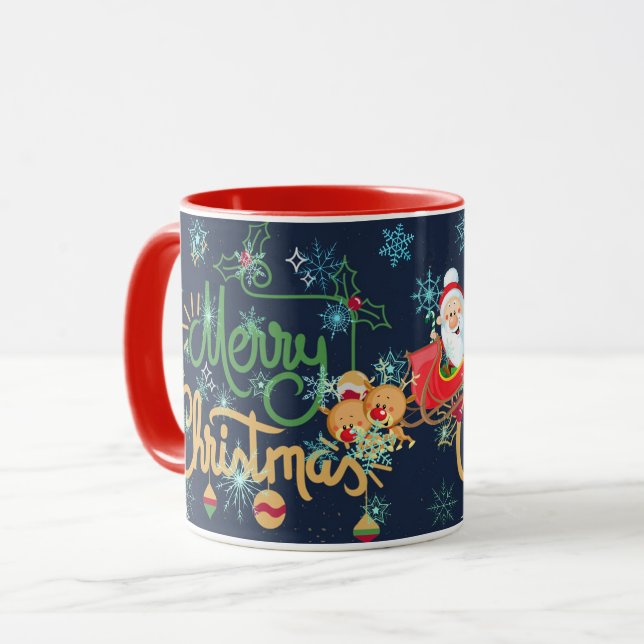 Taza Feliz Navidad (Anverso izquierdo)
