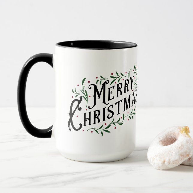 Taza Feliz Navidad (Con donut)