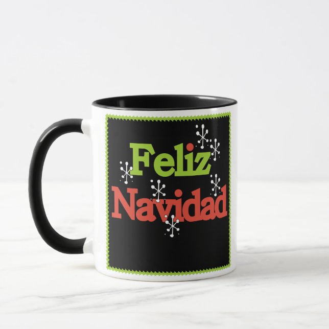 Taza Feliz Navidad (Izquierda)