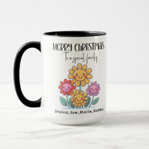 Taza Feliz Navidad a una Familia Especial lindo