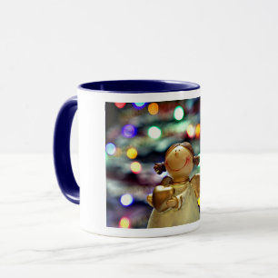 Taza Feliz Navidad Angel Bebida Mug