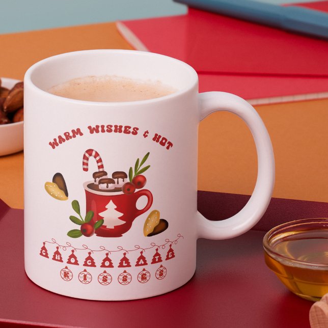 Taza Feliz Navidad Beber café Mug (Subido por el creador)