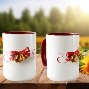Taza Feliz Navidad bebiendo café Mug por regalo