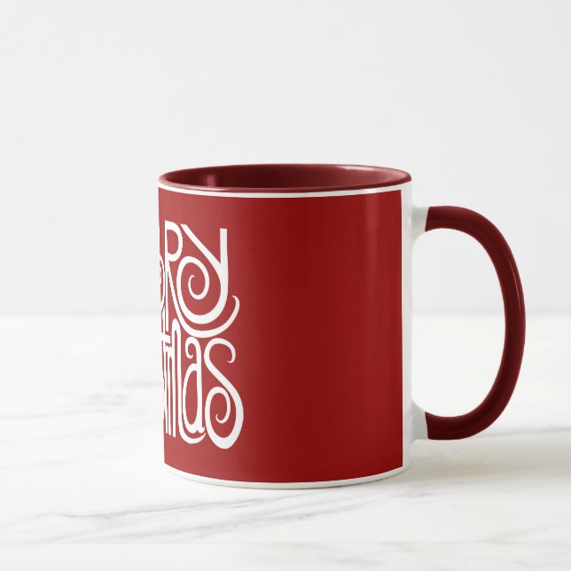 Taza Feliz Navidad Blanca Muang (Derecha)