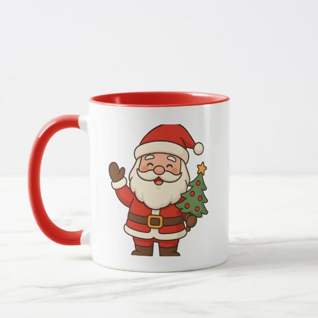 Taza Feliz Navidad Bruh Santa  (Izquierda)