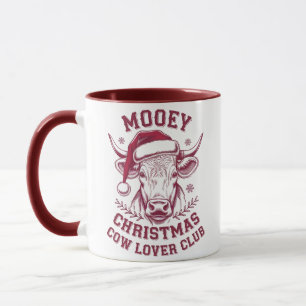 Taza Feliz Navidad Club de Amantes del Ganado Occidenta