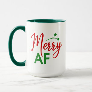 Taza Feliz Navidad de M***a Holly, Regalo Divertido de 