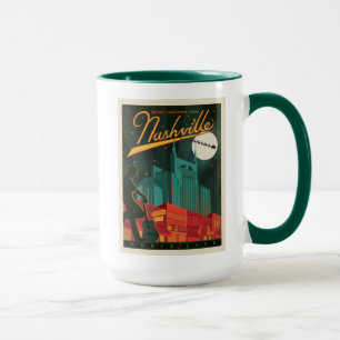 Taza Feliz Navidad desde Nashville