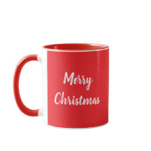 Feliz Navidad Escritura Blanca Minimalista