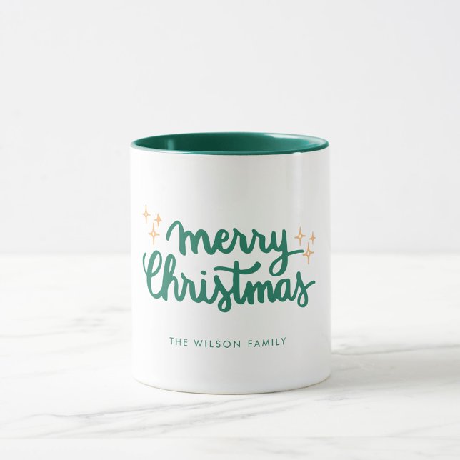 Taza Feliz Navidad, familia de las estrellas (Subido por el creador)