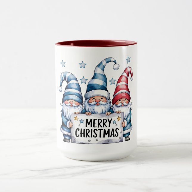 Taza Feliz Navidad Gnomes (Centro)