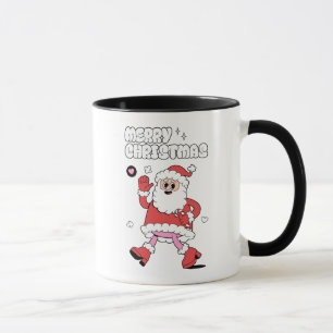 Taza Feliz Navidad - Groovy Santa Strut