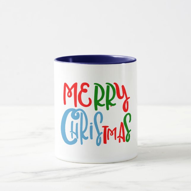 Taza Feliz Navidad - lindo regalo (Centro)