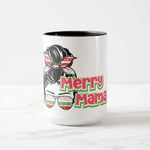 Taza Feliz Navidad Mamá