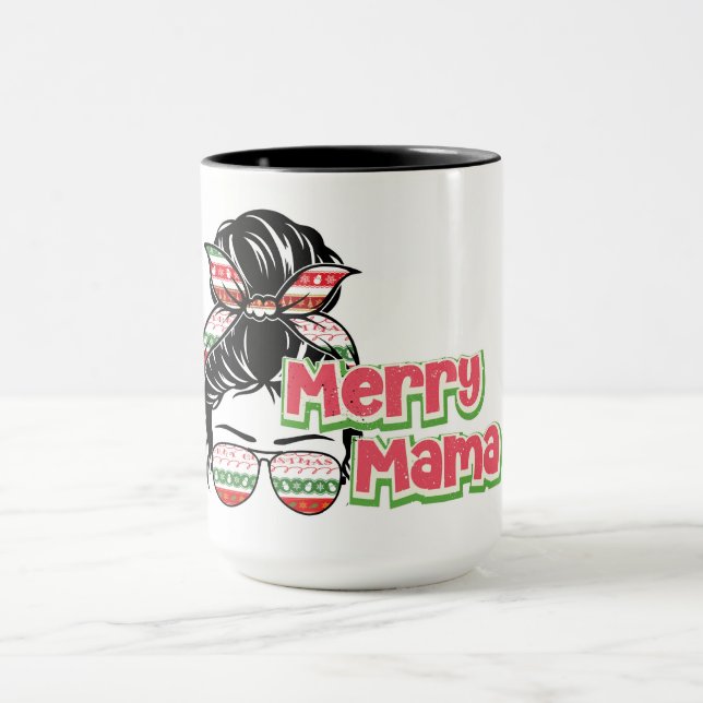 Taza Feliz Navidad Mamá  (Centro)