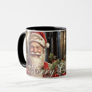 Taza Feliz Navidad Papá Noel personaliza