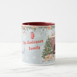 Taza Feliz Navidad personalizada