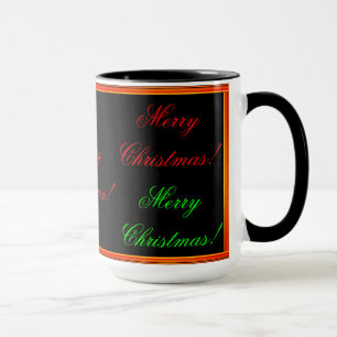 Taza Feliz Navidad Red Gold Mug
