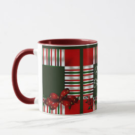 Taza Feliz Navidad Red Green Plough