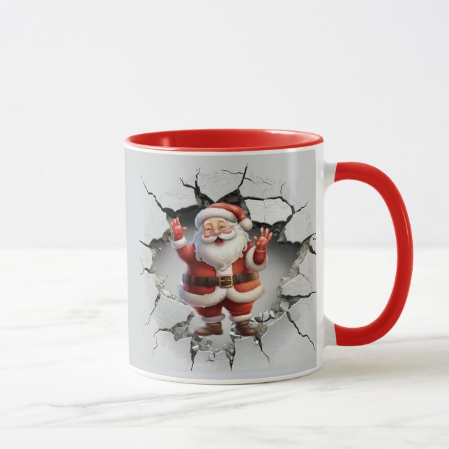 Taza Feliz Navidad Santa (Derecha)