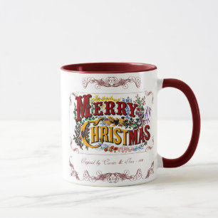 Taza Feliz Navidad Victorian Mug