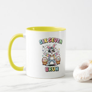 Taza Feliz Pascua 67 meme Conejo Divertido