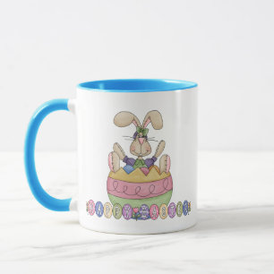 Taza Feliz Pascua Graciosa Bunny Mug