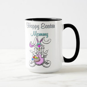 Taza Feliz Pascua Mami Ringer Mug