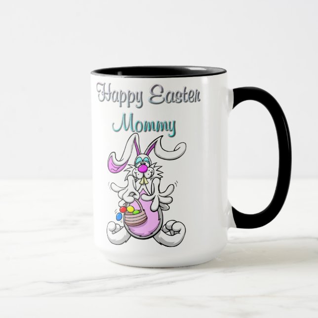 Taza Feliz Pascua Mami Ringer Mug (Derecha)