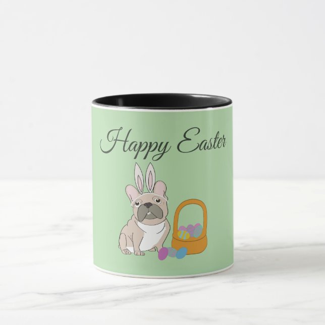 Taza Feliz Pascua, perro (Centro)