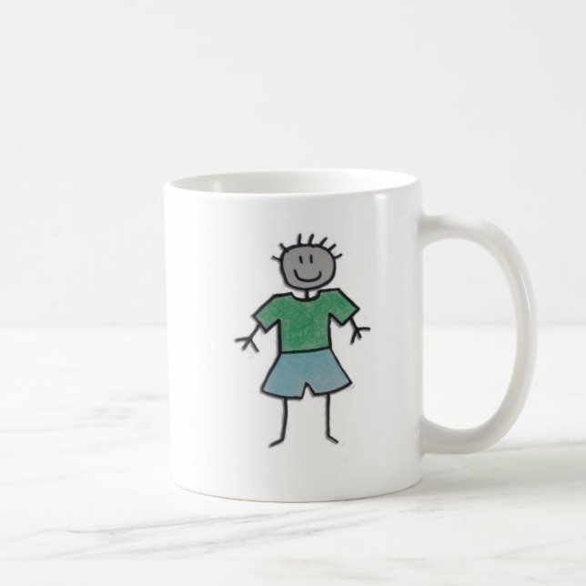 Taza feliz personalizada del día de padres (Derecha)