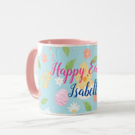 Taza Feliz Personalizar Pollo de Pascua