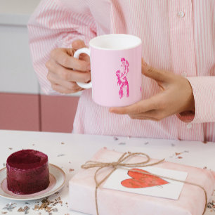 Taza Feliz primer Día de la Madre - ¡Es un chica!