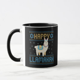 Taza Feliz regalo de Hamakah Funny Jewish Hanukkah Lama