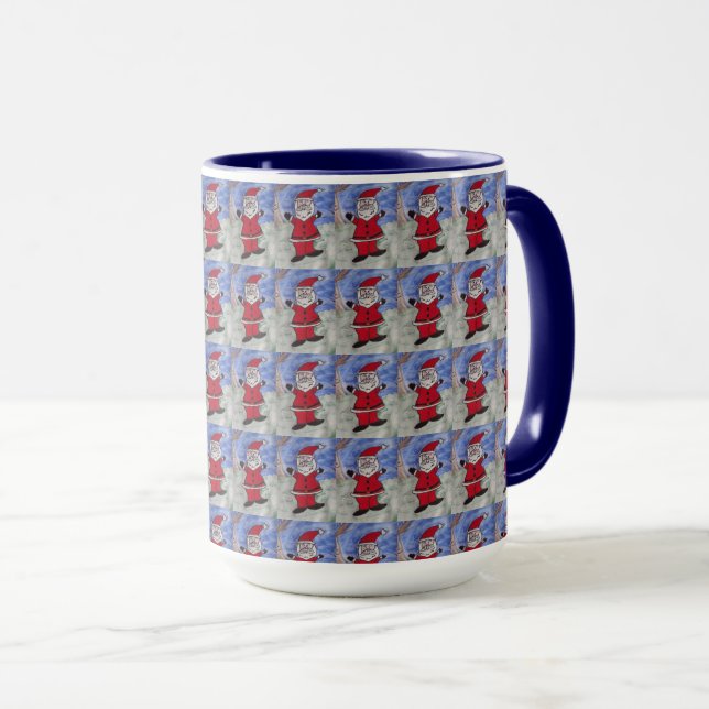 Taza Feliz Santa (Anverso derecho)
