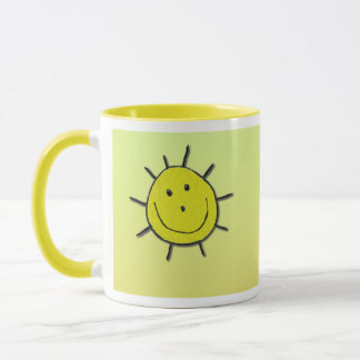 Taza Feliz sol y girasoles