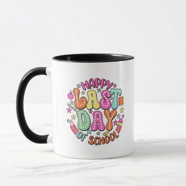 Taza Feliz último día de clases (Izquierda)