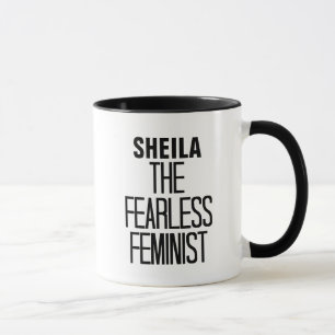 Taza Feminista intrépido