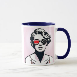 Taza Femme au style US.