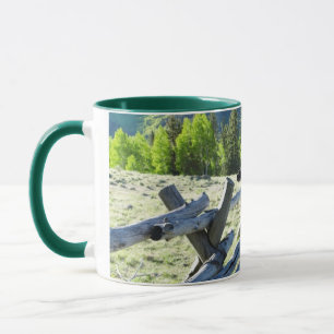Taza Fenceline de madera
