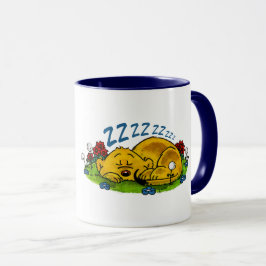 Taza Ferald | Ferret durmiente